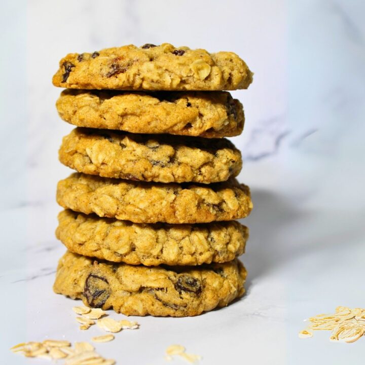 bakery-style oatmeal raisin cookies