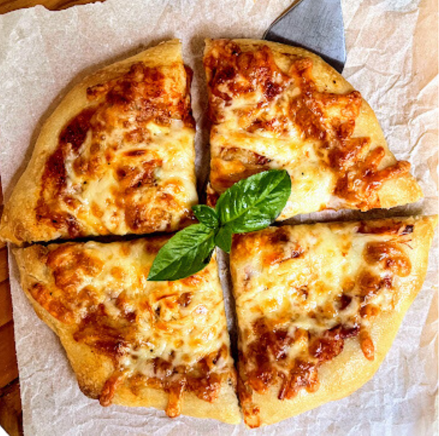 Sourdough pizza crust