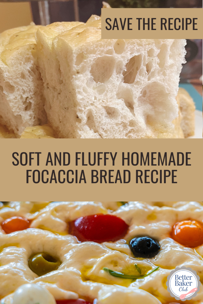 Soft and Fluffy Homemade Focaccia Bread Recipe