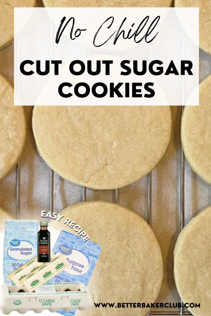 no chill sugar cookie recipe