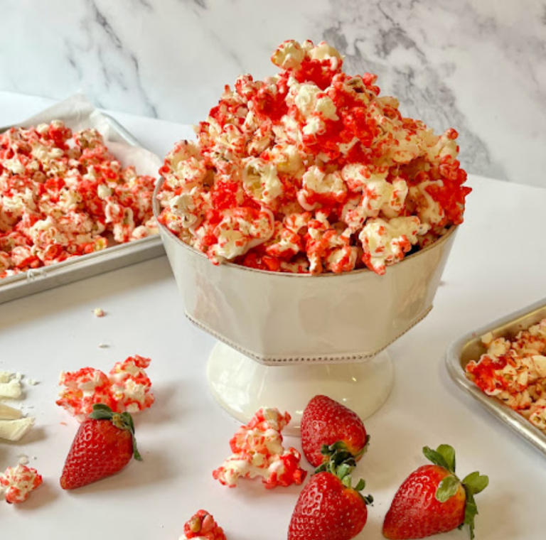 How To Make Strawberry Popcorn Easy Recipe Better Baker Club