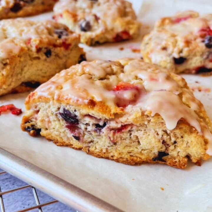triple berry scone panera recipe