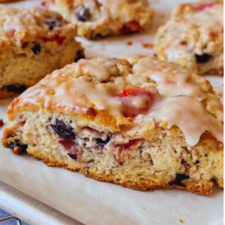 triple berry scone panera recipe