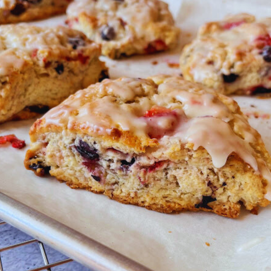 triple berry scone panera recipe