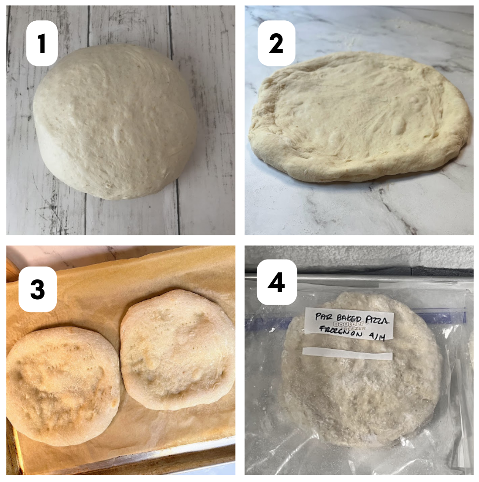 Can you freeze sourdough pizza 