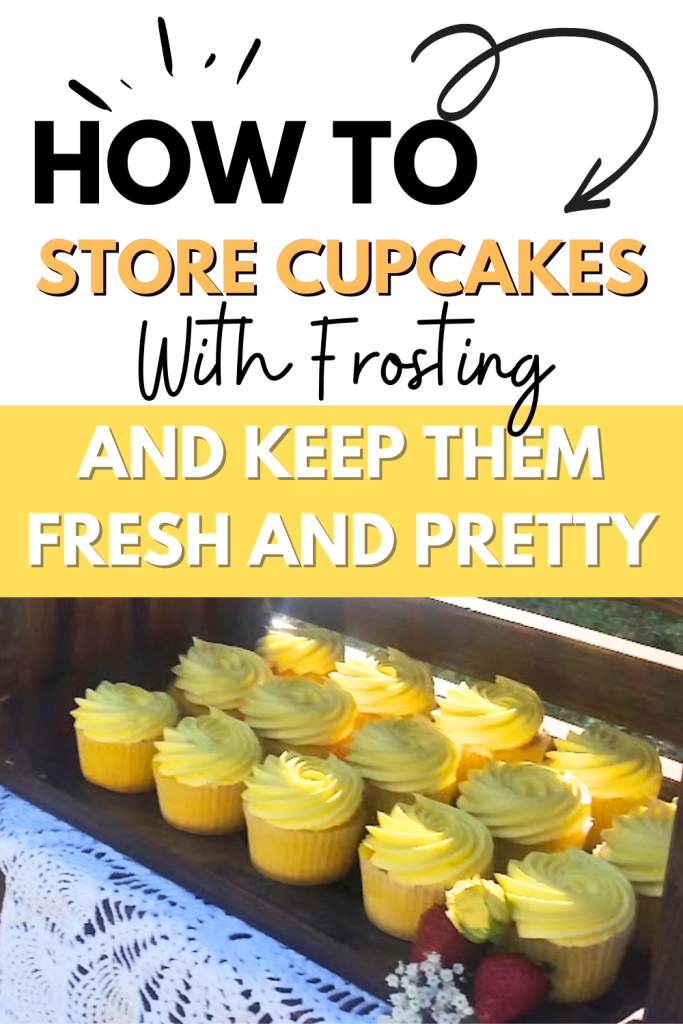 how to store cupcakes with frosting