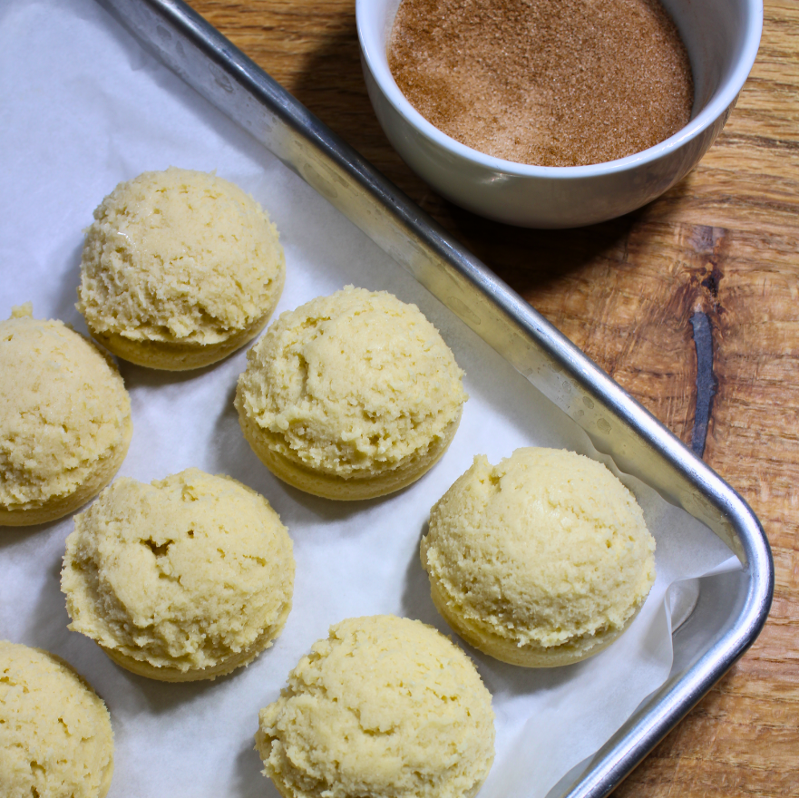 can you freeze snickerdoodle dough