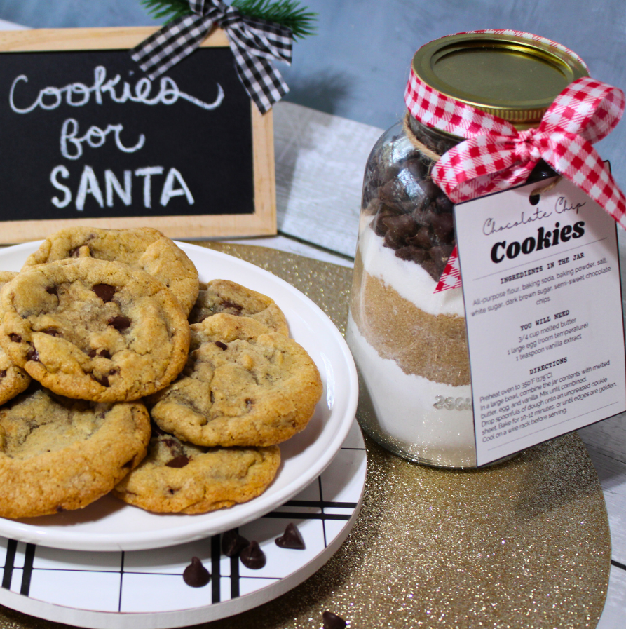 chocolate chip cookies in a jar printable tags