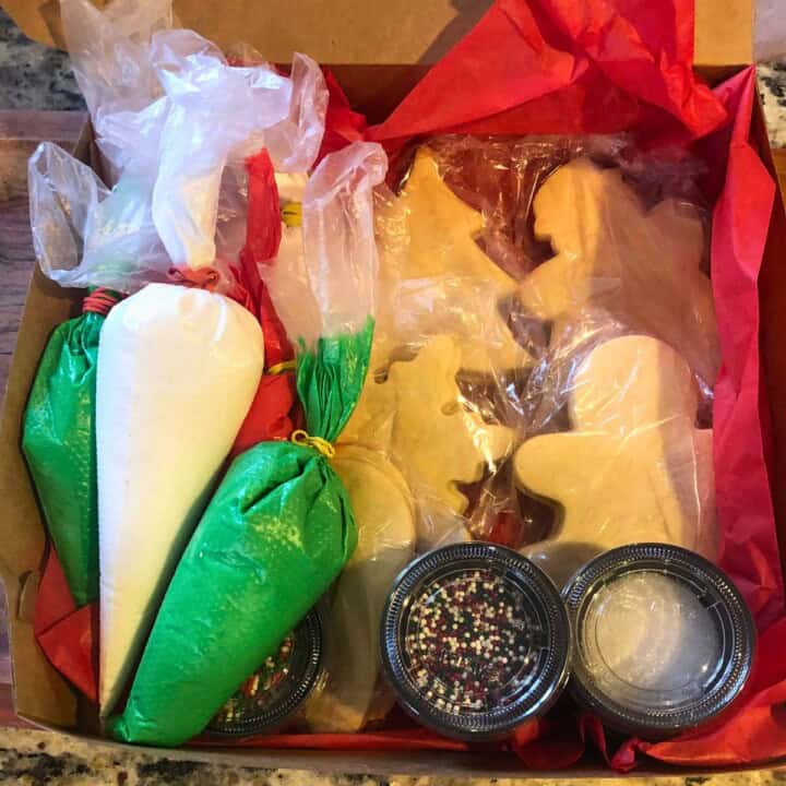 virtual cookie decorating party