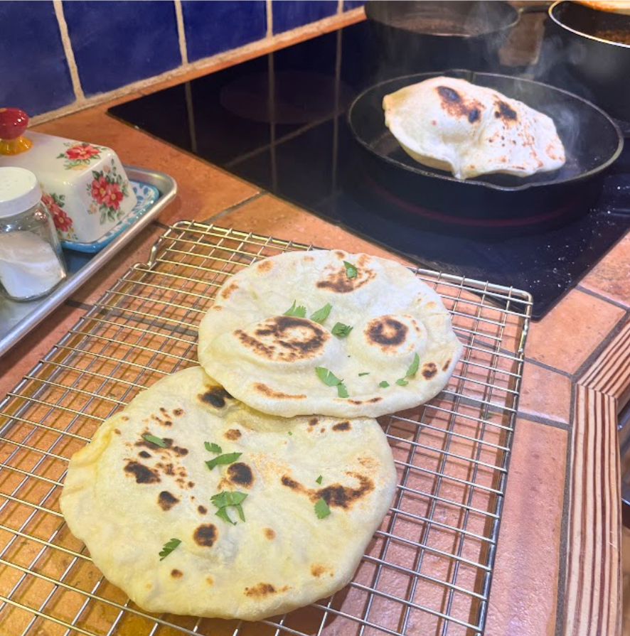 no yogurt naan recipe