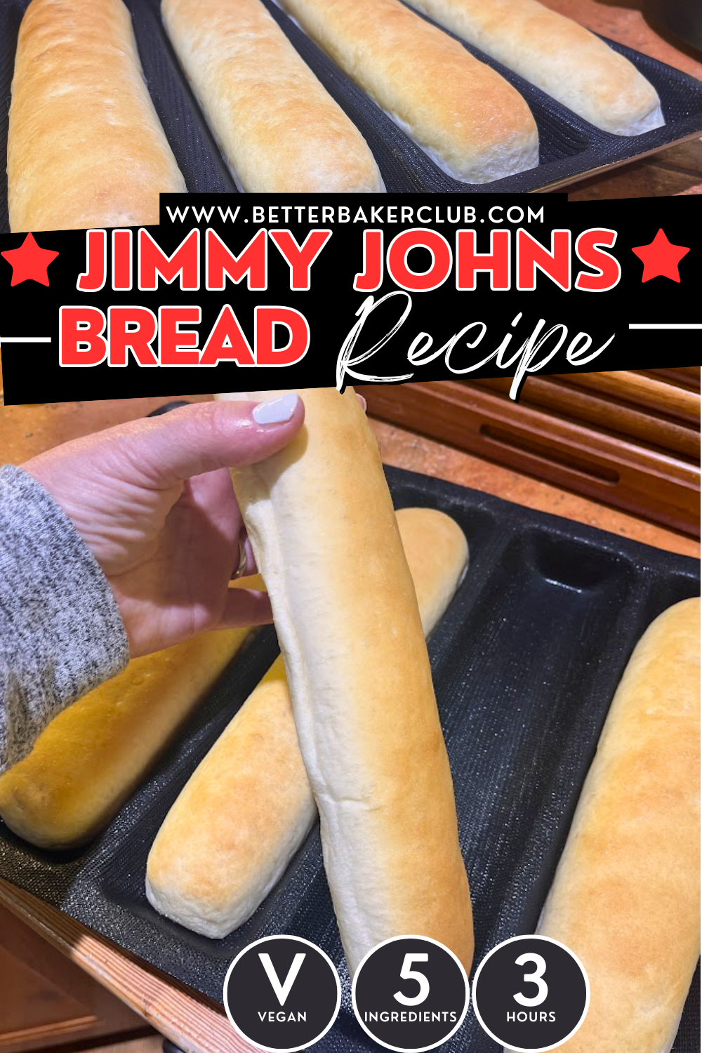 How to Make Jimmy John's Bread Recipe at Home - Better Baker Club