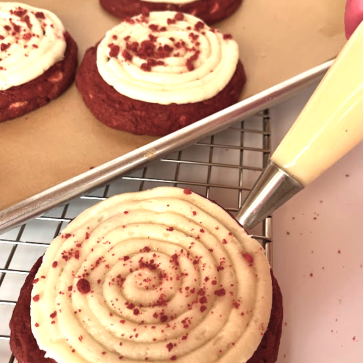 red velvet crumbl cookie recipe