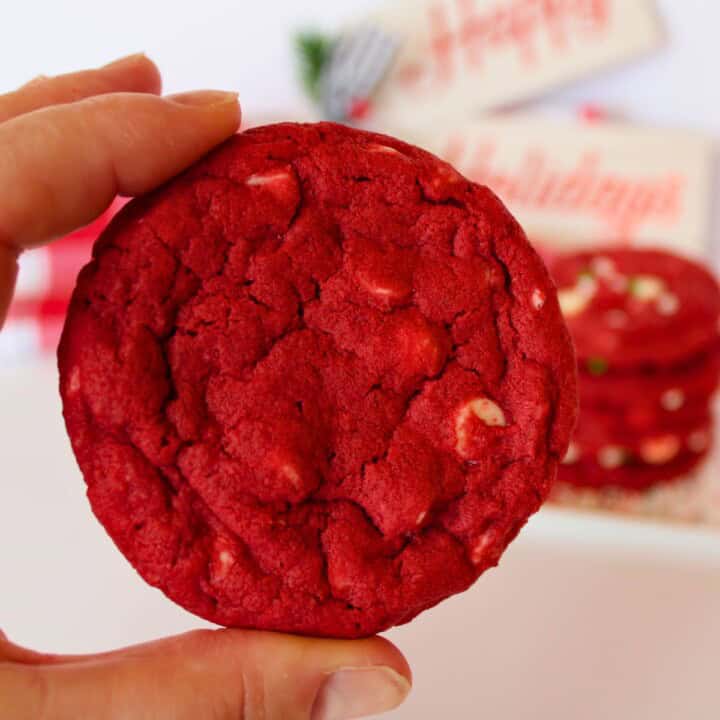 red velvet crumbl cookie recipe