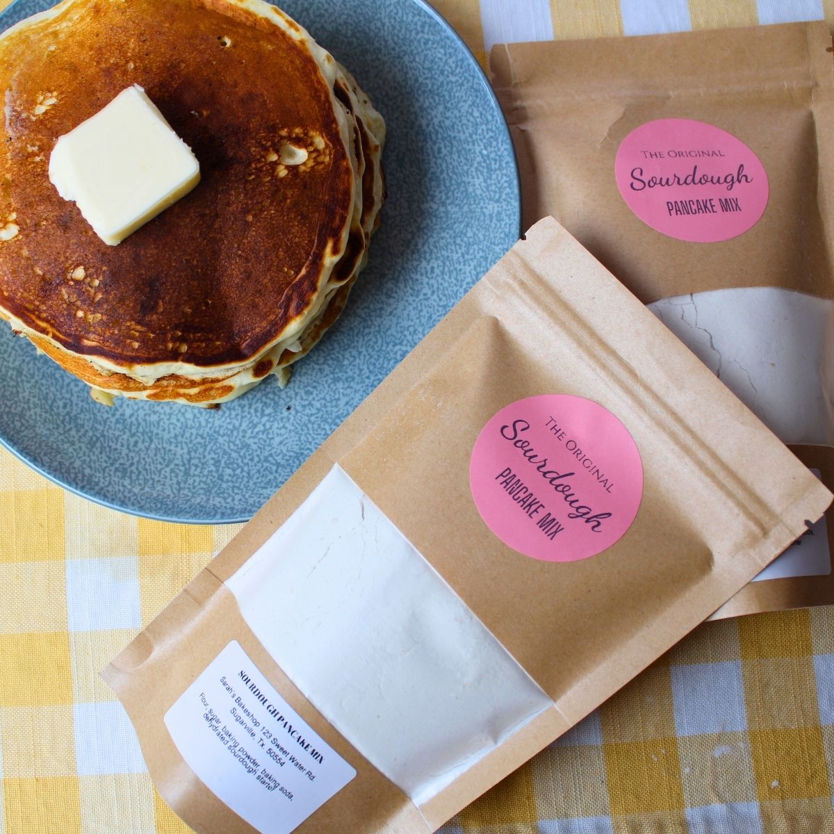 boxed pancake mix recipe
