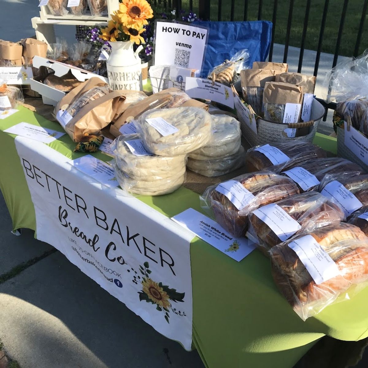 how to market baked goods locally