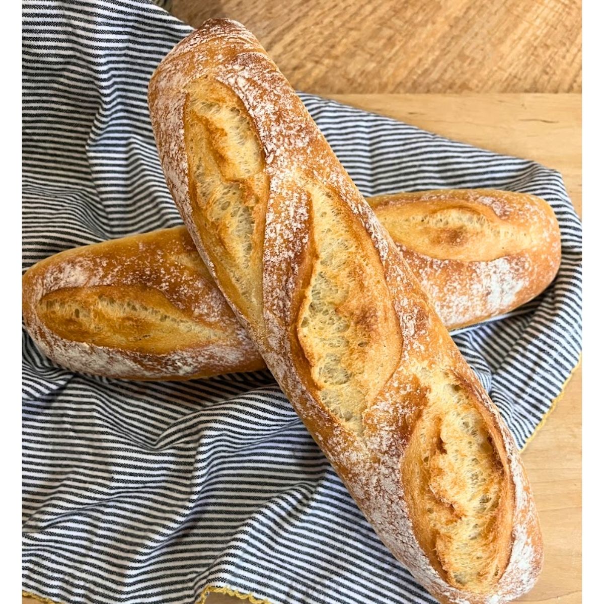 crusty french baguette recipe
