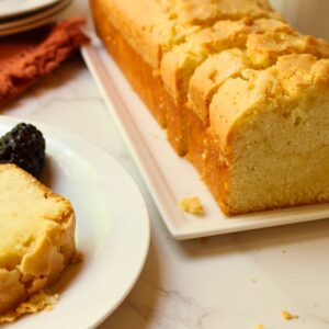 Crunchy Top Pound Cake Recipe