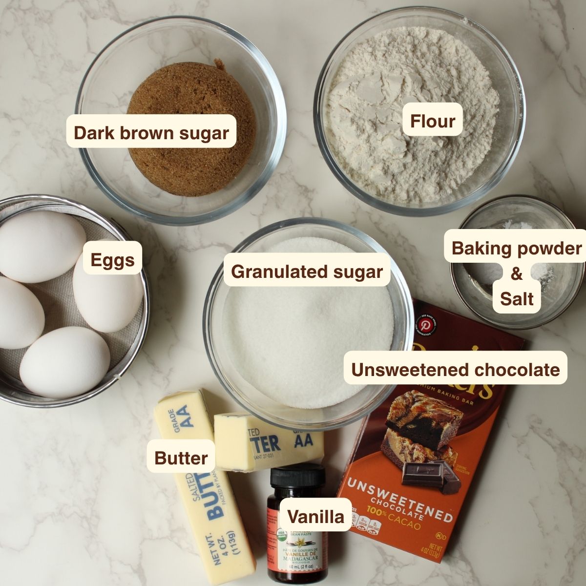 Baker’s Chocolate Brownie Recipe