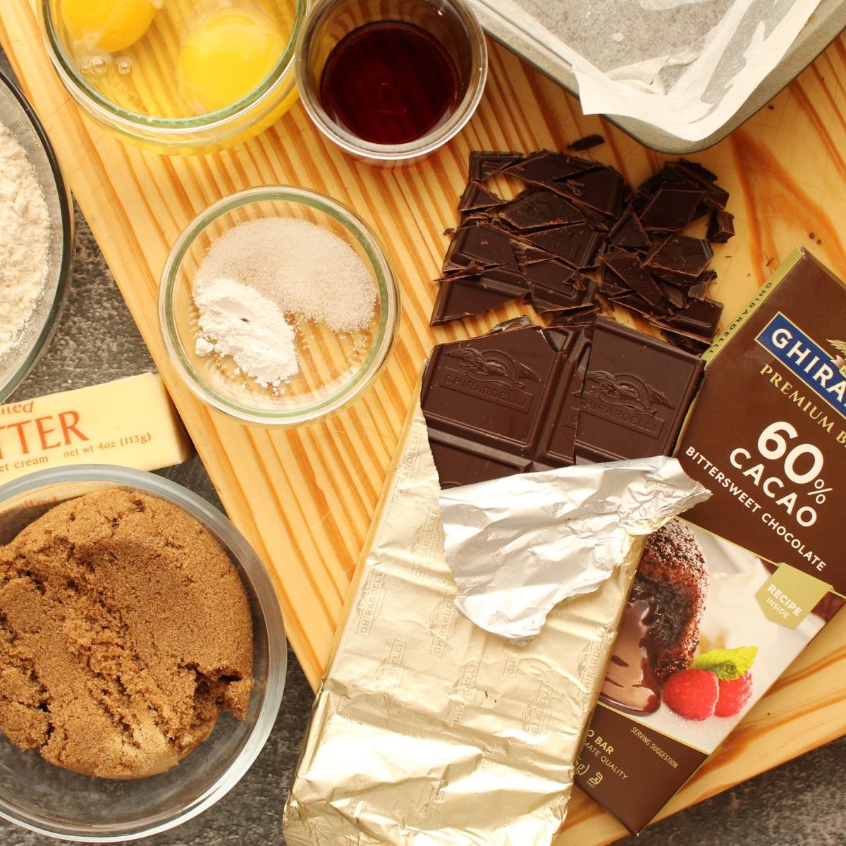 unsweetened chocolate vs dark chocolate