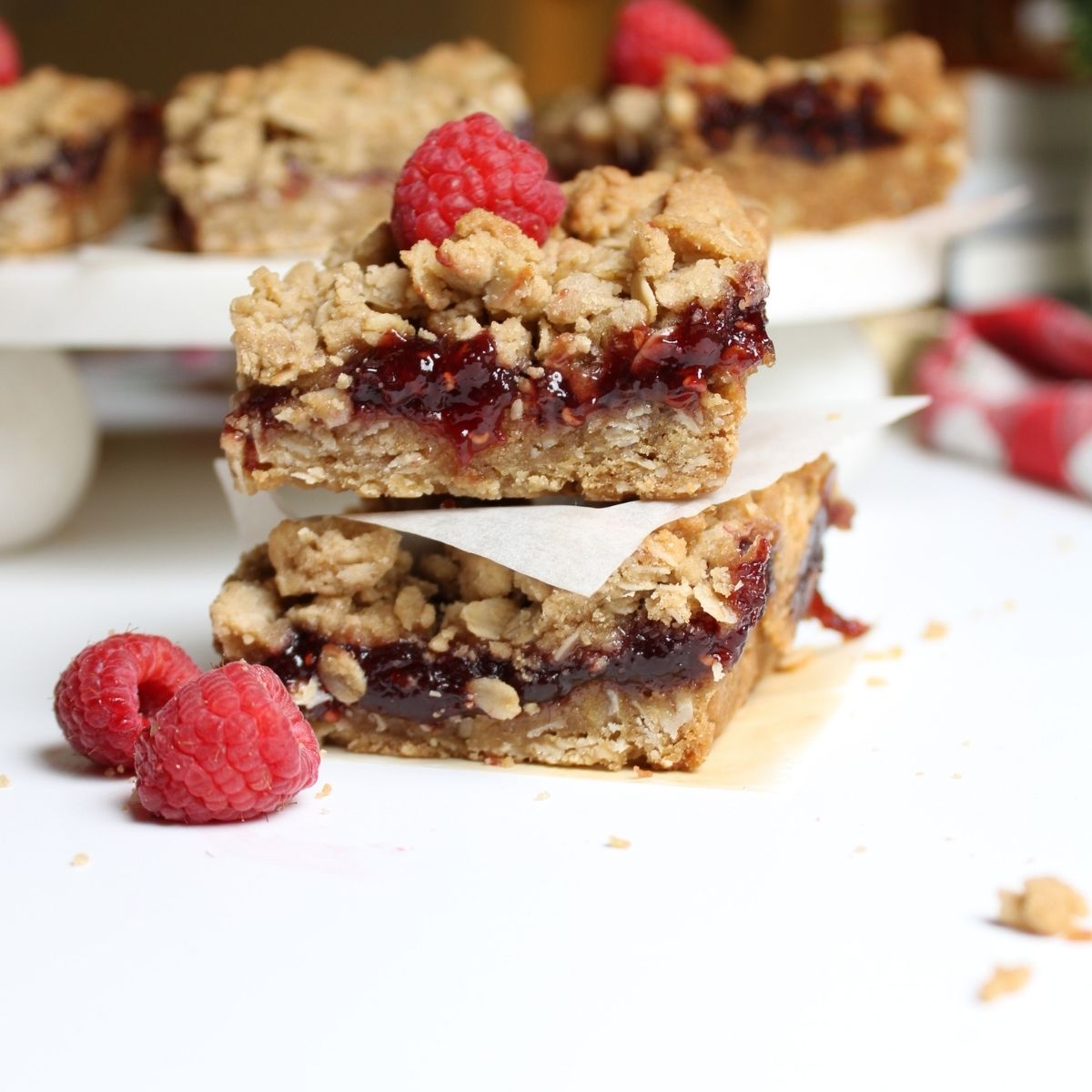 oatmeal raspberry bars recipe