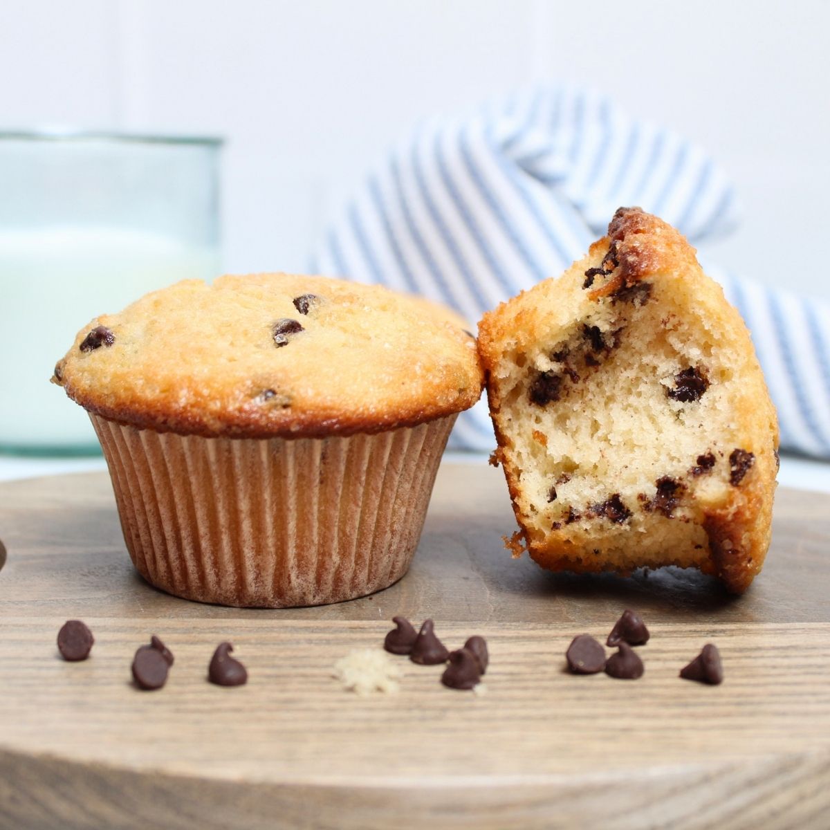 dunkin donuts chocolate chip muffin recipe
