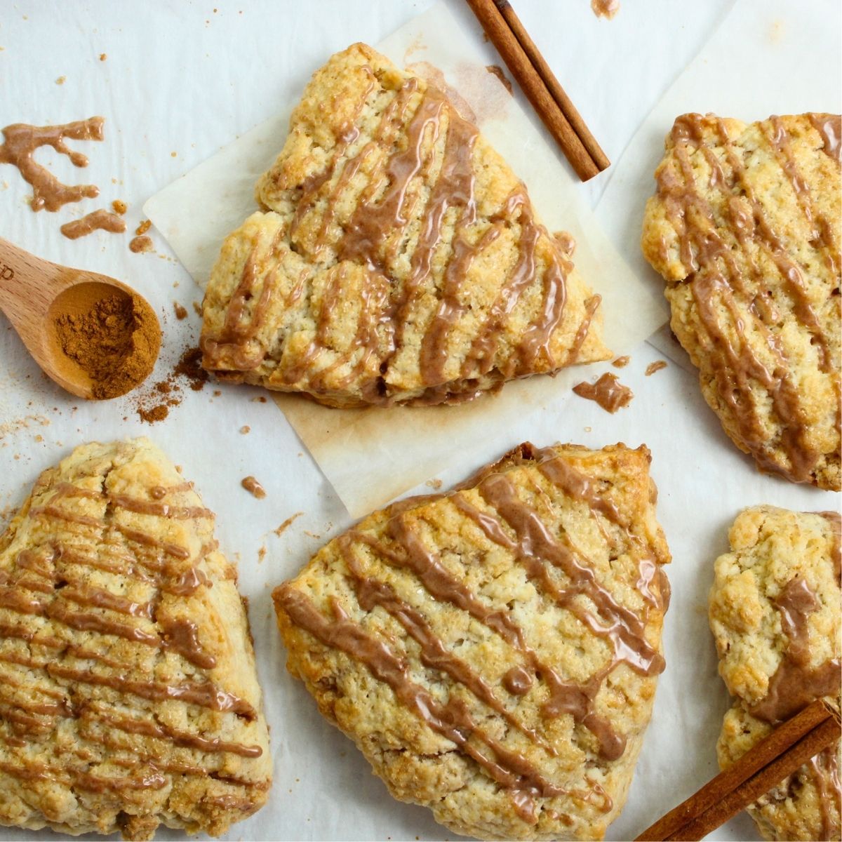 Easy Cinnamon Chip Scones