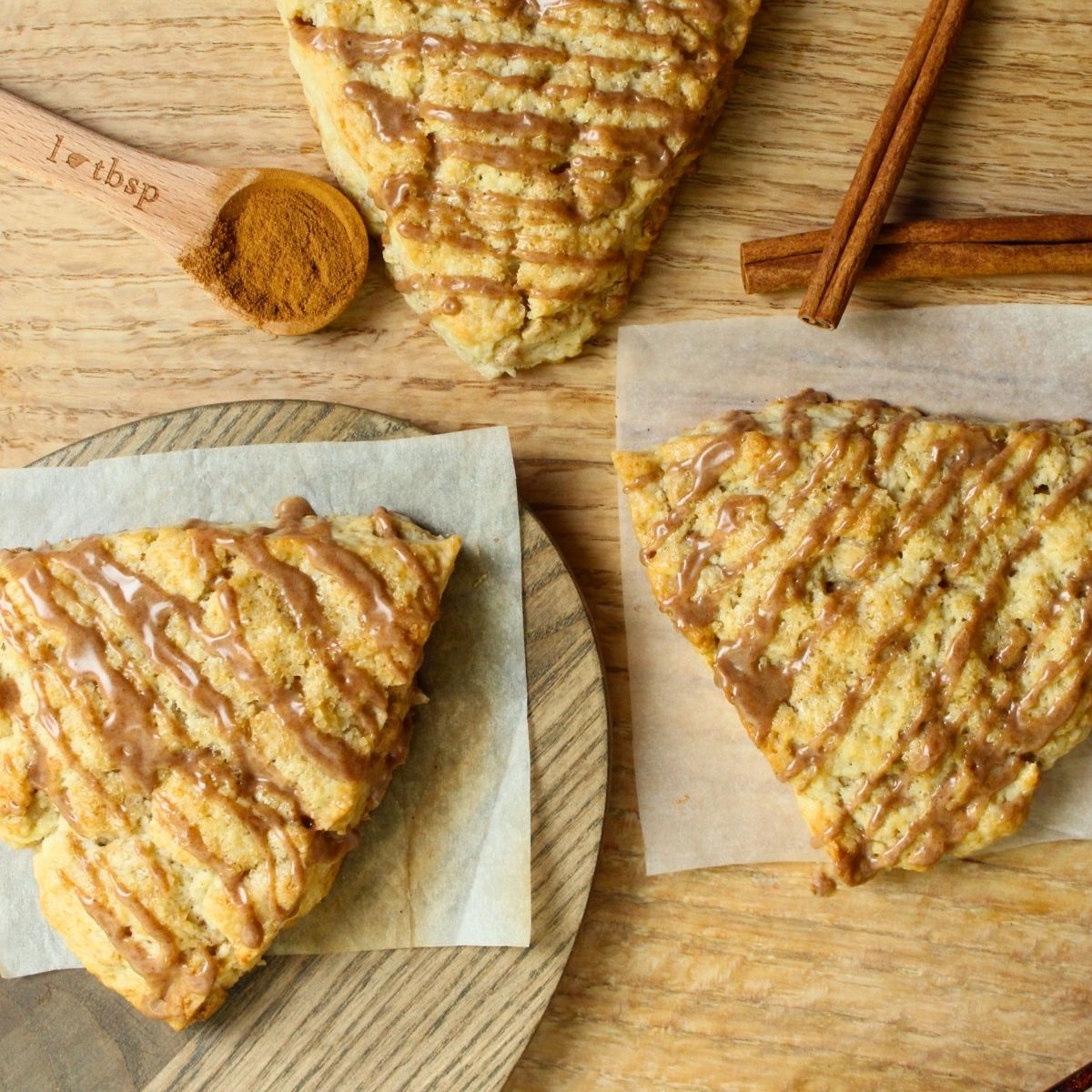 Easy Cinnamon Chip Scones
