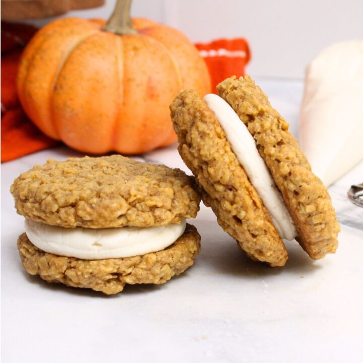 pumpkin oatmeal cream pies